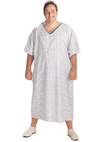 ALL OVERSIZED HOSPITAL GOWNS